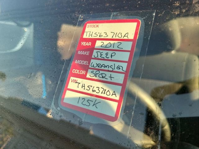 Used 2012 Jeep Wrangler Sport w/ Connectivity Group image 10