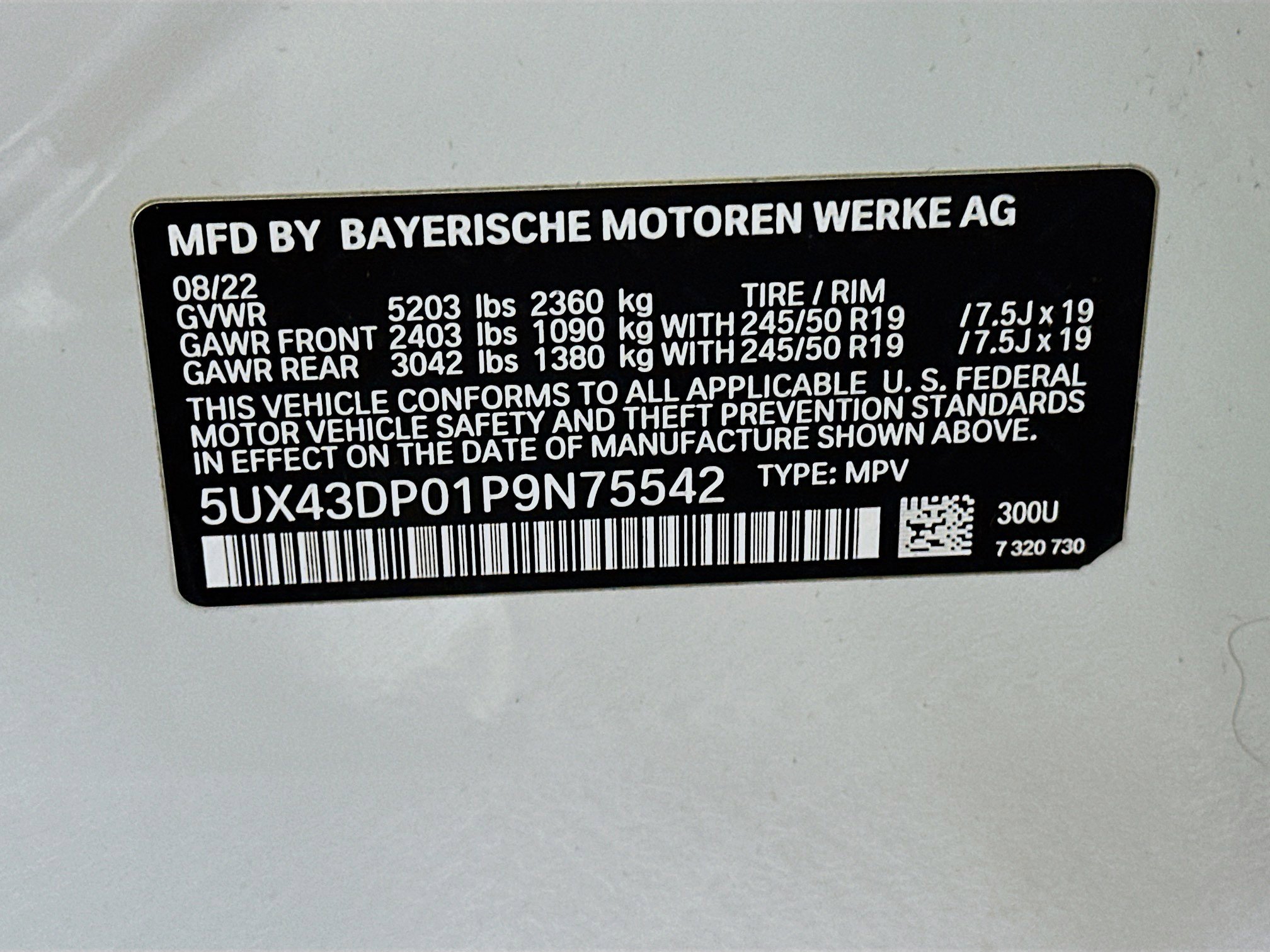 Used 2023 BMW X3 sDrive30i w/ Convenience Package RWD image 12