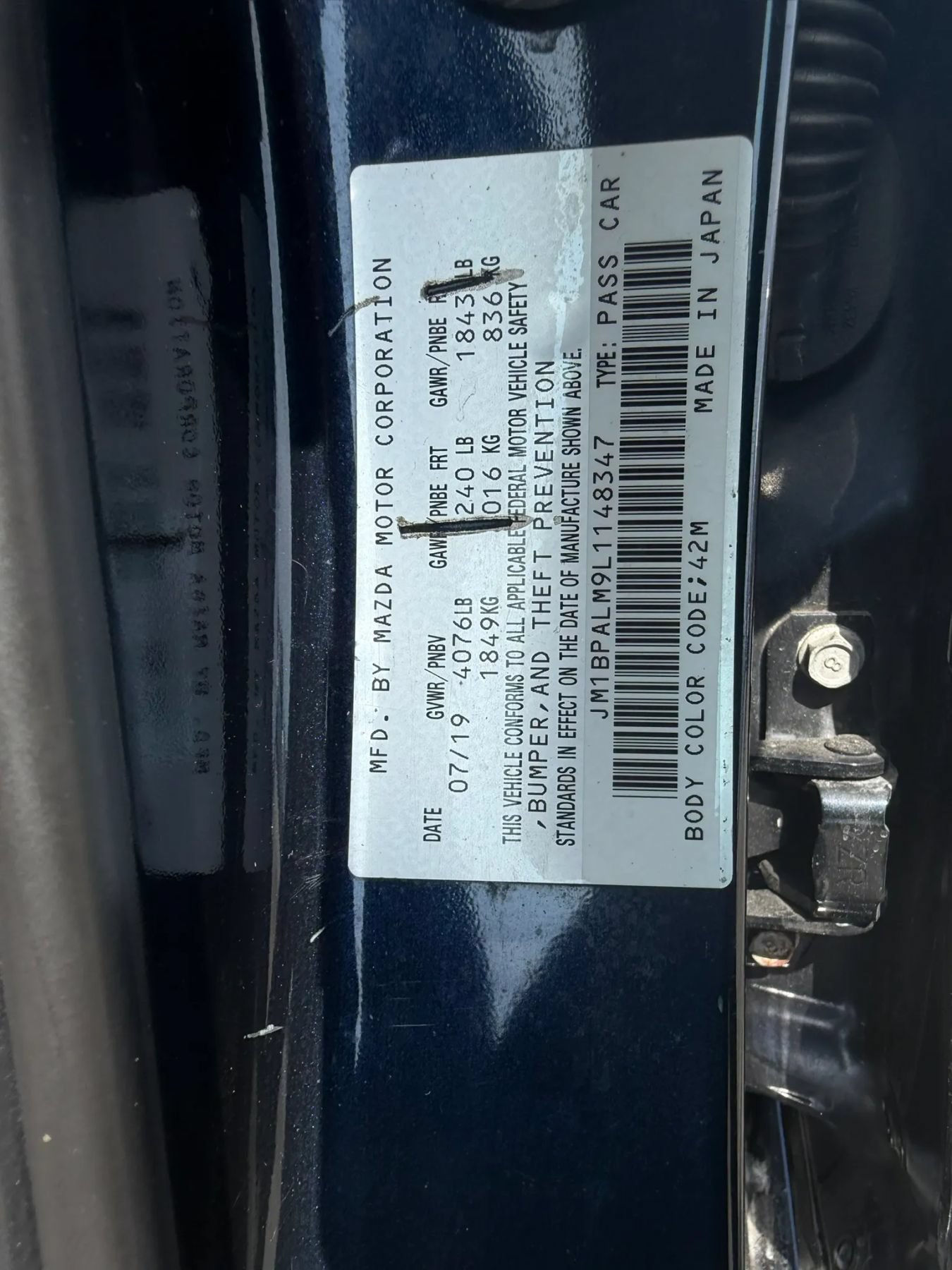 Used 2020 MAZDA MAZDA3 Hatchback FWD image 29