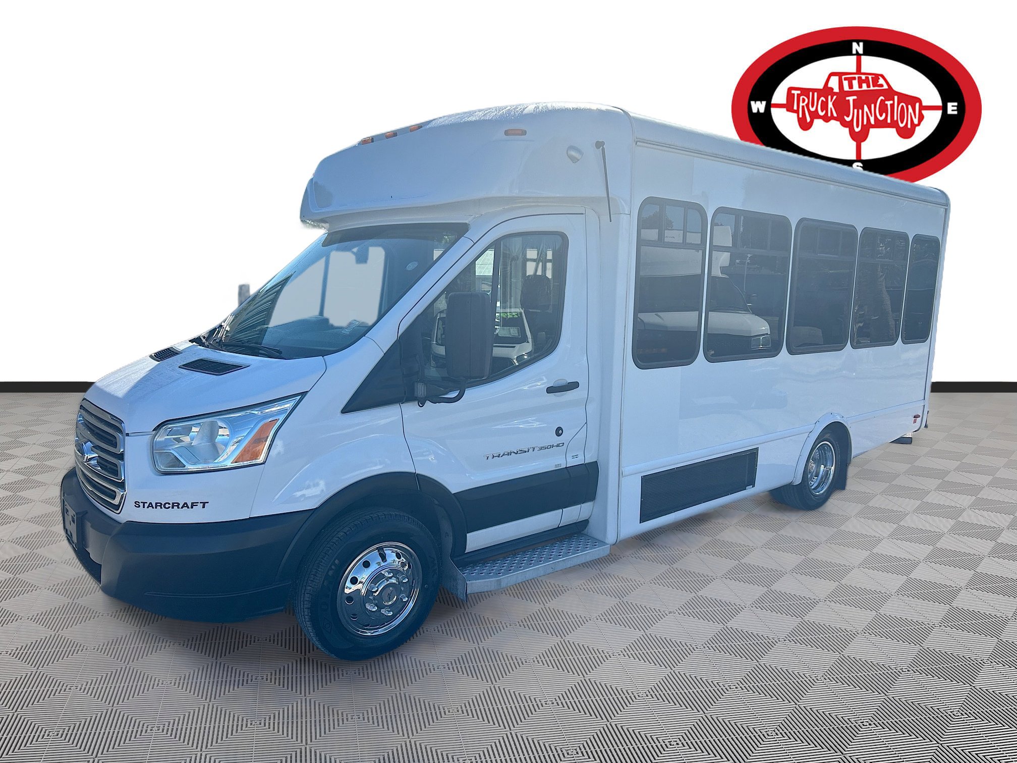 Used 2019 Ford Transit 350 156 DRW w/ Shuttle Bus Prep Package RWD image 3
