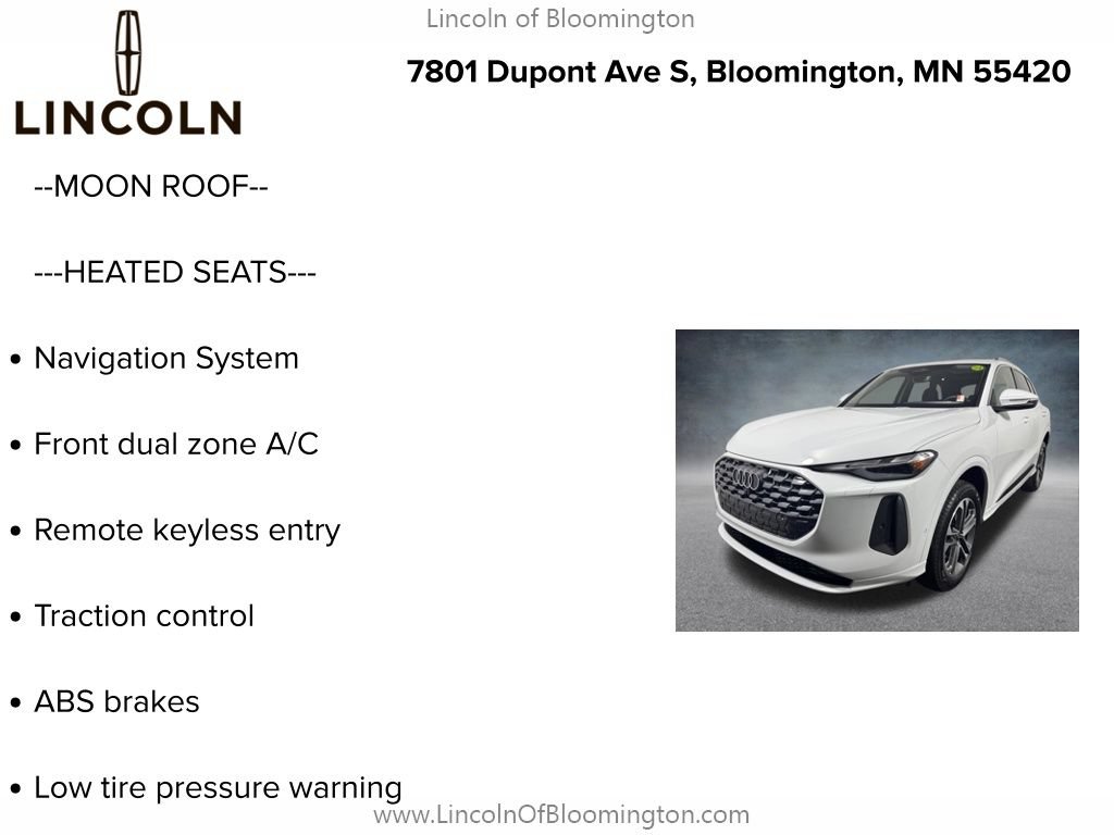 Used 2025 Audi Q5 Premium w/ Convenience Package AWD/4WD image 5