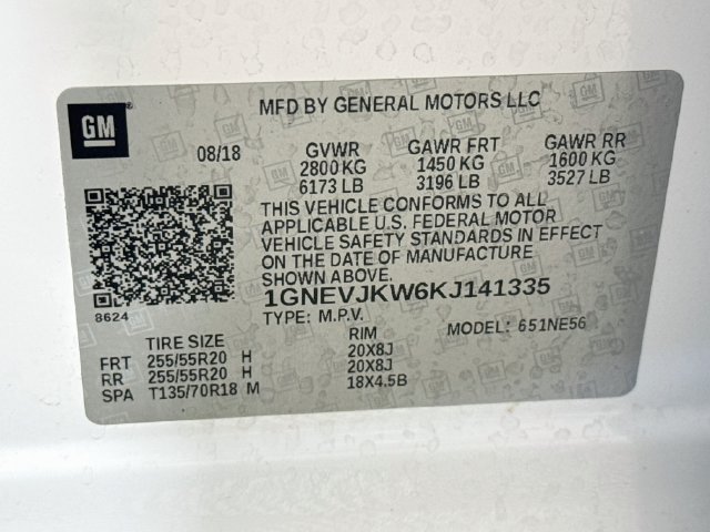 Used 2019 Chevrolet Traverse High Country AWD/4WD image 34