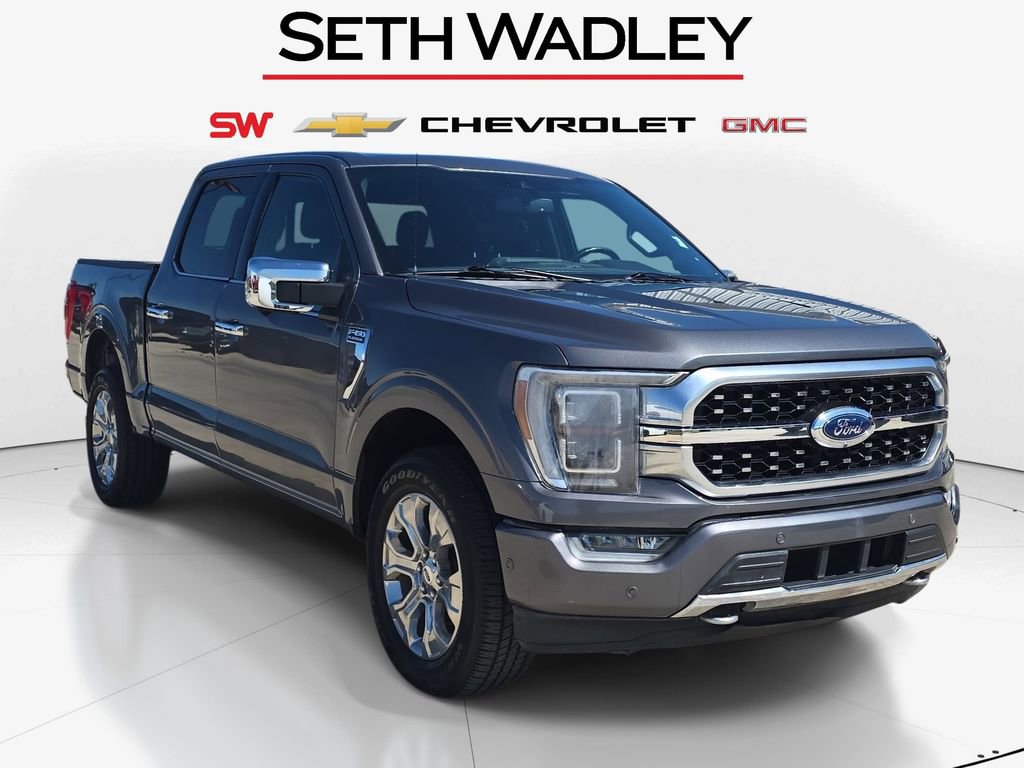 Used 2021 Ford F150 Platinum w/ Equipment Group 701A High image 1