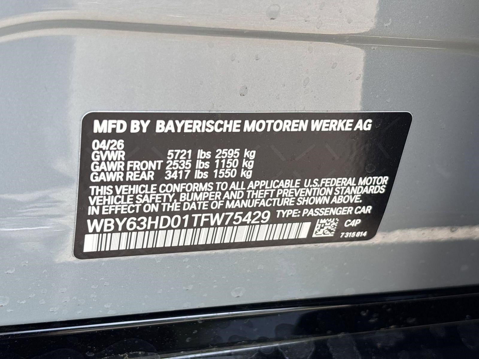 New 2026 BMW i4 eDrive40 w/ M Sport Package RWD image 19