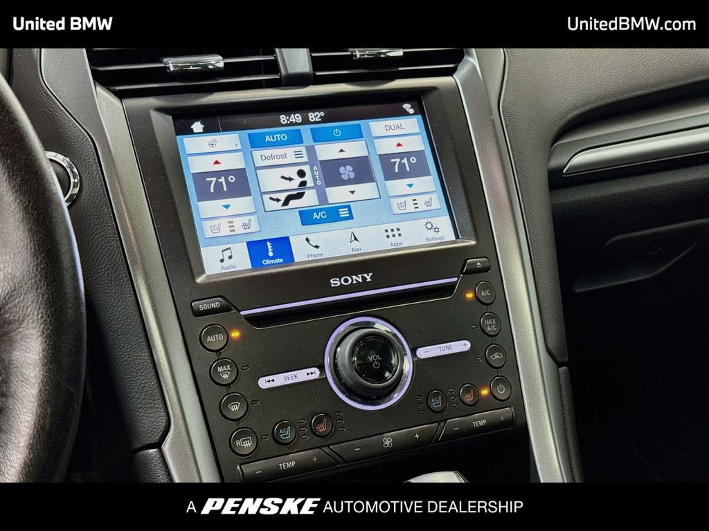Used 2016 Ford Fusion Energi Titanium w/ Driver Assist Package FWD image 11