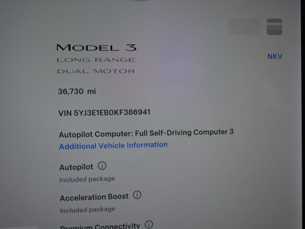 Used 2019 Tesla Model 3 Long Range image 20
