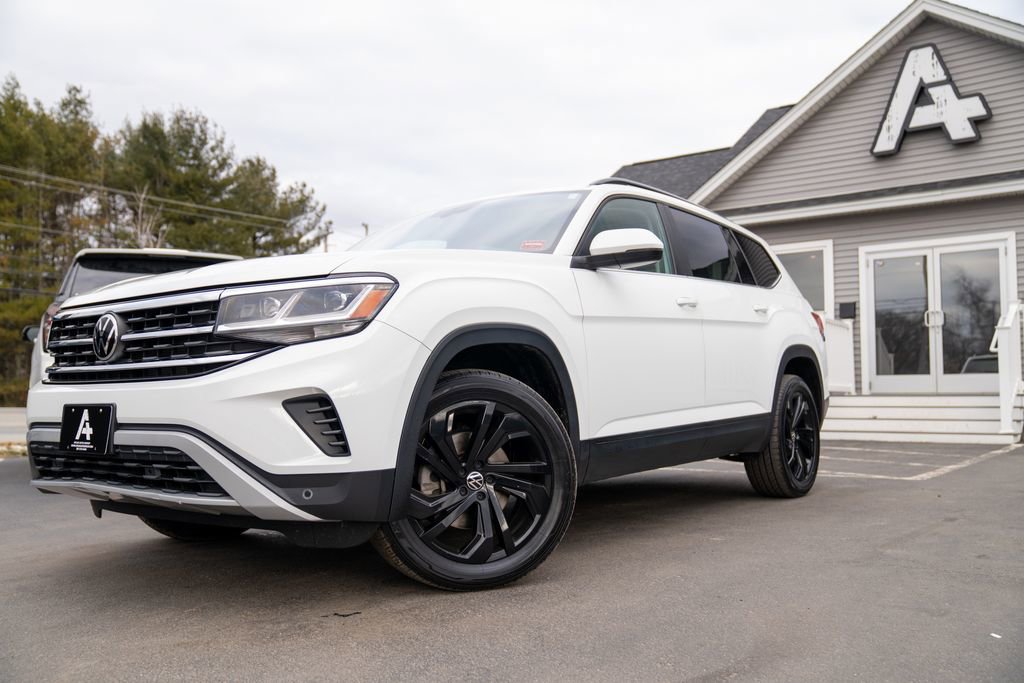 Used 2022 Volkswagen Atlas SE w/ Panoramic Sunroof Package image 1
