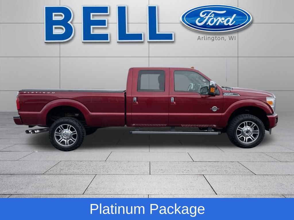 Used 2016 Ford F350 Platinum w/ Snow Plow Prep Package image 2