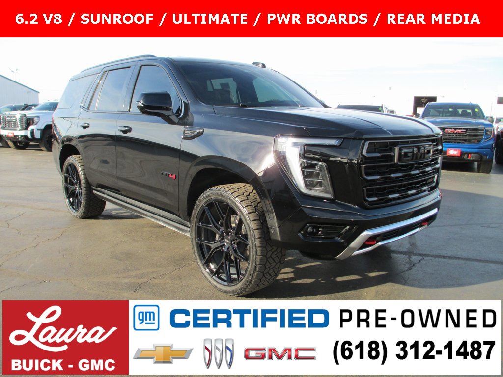 Certified 2025 GMC Yukon AT4 Ultimate w/ LPO, Floor Liner Package