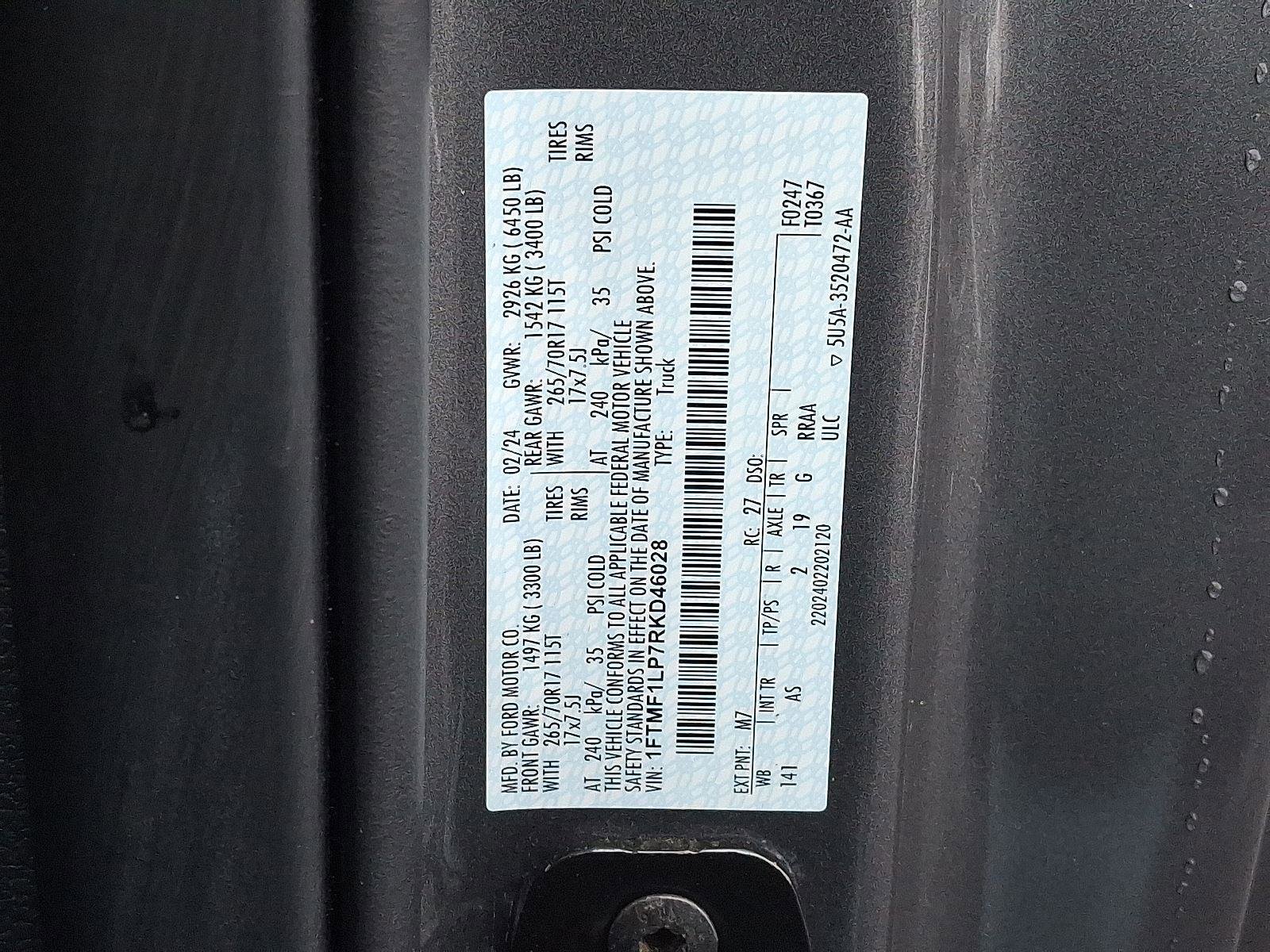 Used 2024 Ford F150 XL image 25