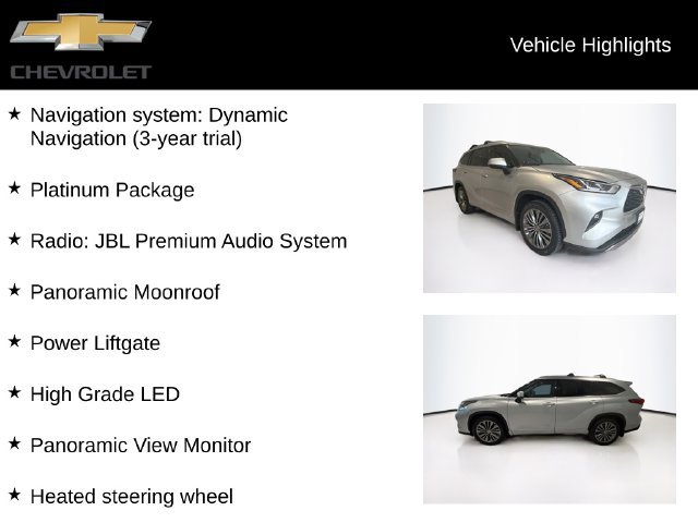 Used 2022 Toyota Highlander Platinum AWD/4WD image 5