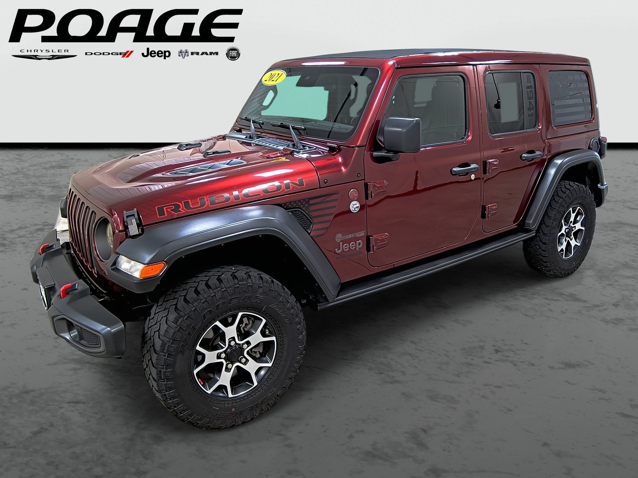 Used 2021 Jeep Wrangler Unlimited Rubicon w/ Safety Group AWD/4WD image 1