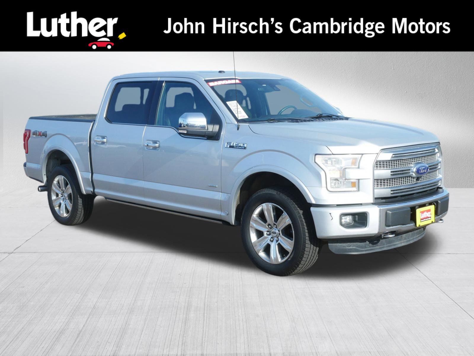 Used 2016 Ford F150 Platinum w/ Equipment Group 701A Luxury AWD/4WD image 1