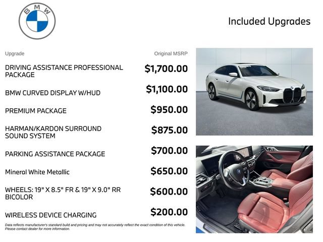 Certified 2023 BMW i4 eDrive35 RWD image 3