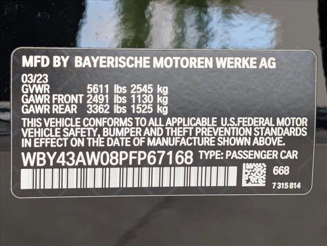 Certified 2023 BMW i4 eDrive35 w/ Premium Package RWD image 26