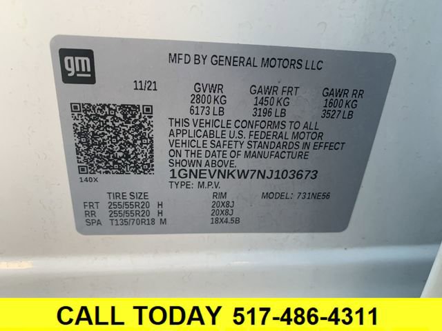 Certified 2022 Chevrolet Traverse High Country image 36