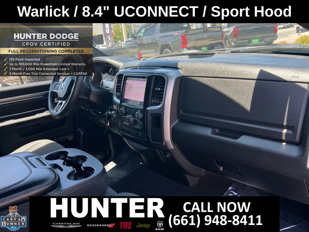 Certified 2022 RAM 1500 Classic Warlock w/ Electronics Group RWD image 15
