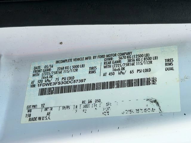 Used 2016 Ford E-350 and Econoline 350 Super Duty RWD image 25