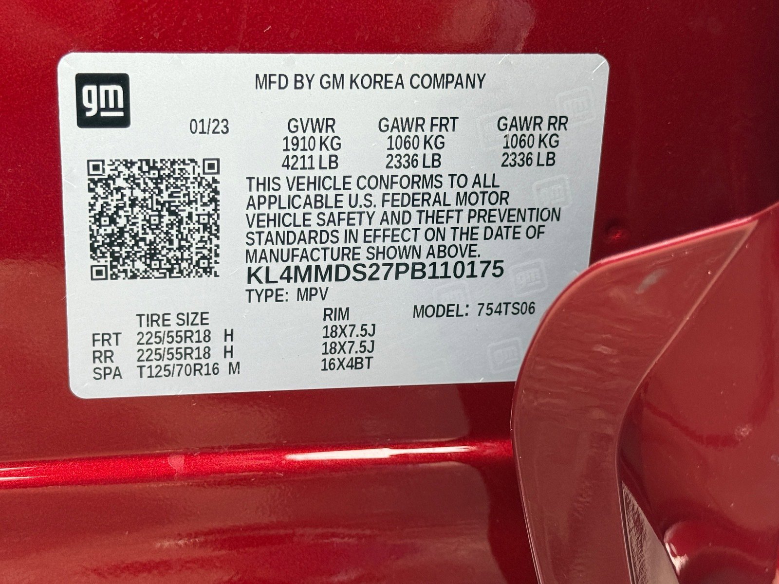 Used 2023 Buick Encore GX Select w/ Sport Touring Package image 27