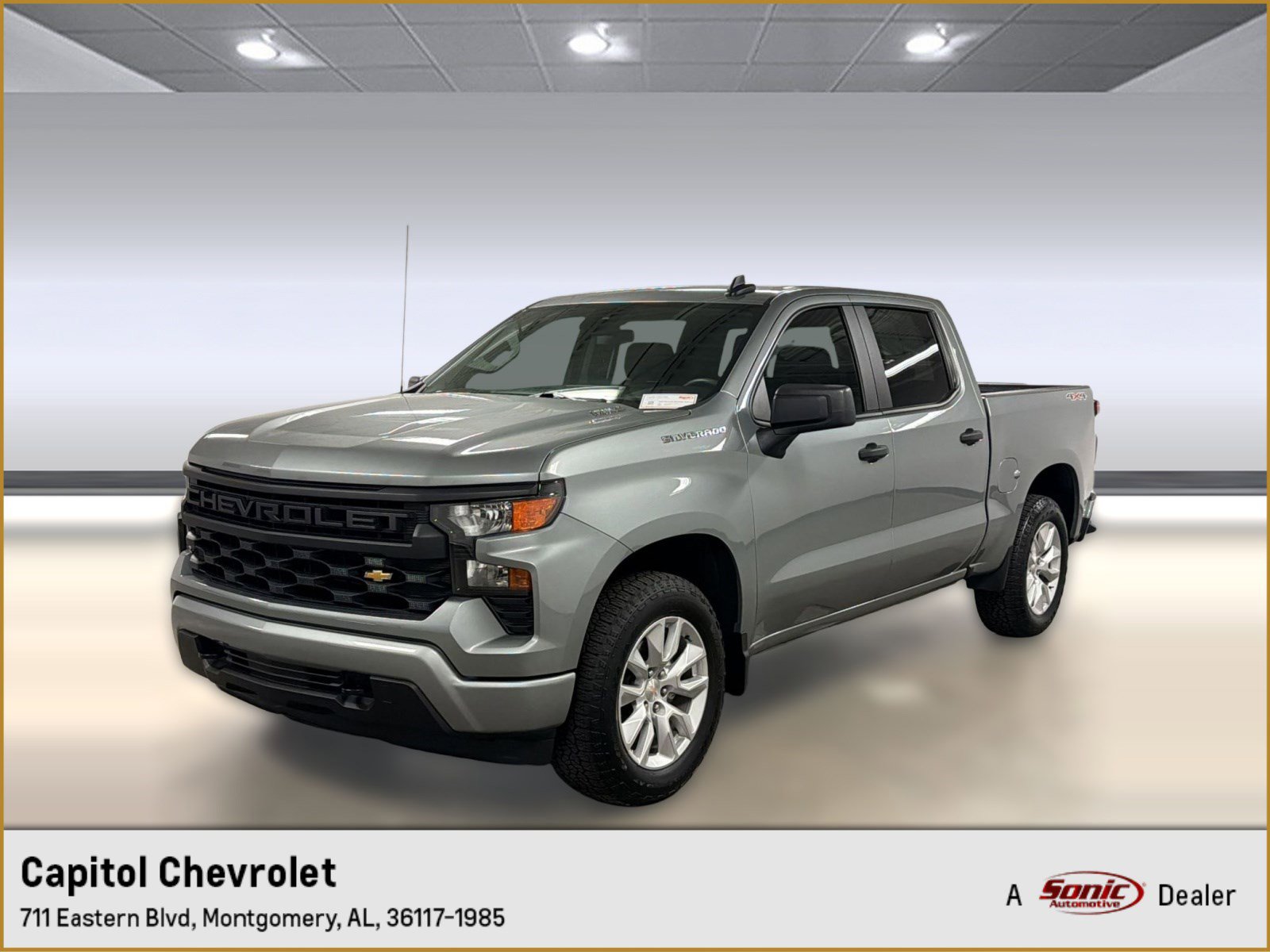 Used 2025 Chevrolet Silverado 1500 Custom AWD/4WD image 1