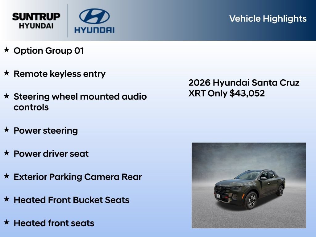 New 2026 Hyundai Santa Cruz XRT AWD/4WD image 7