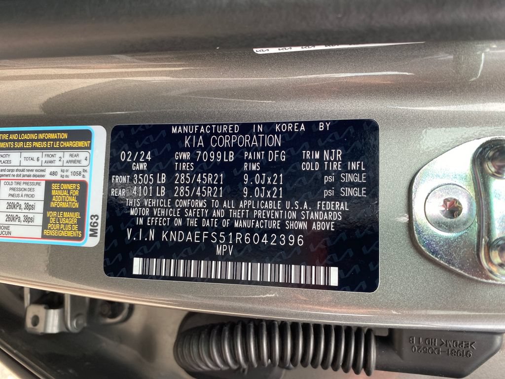 Used 2024 Kia EV9 GT-Line AWD/4WD image 30