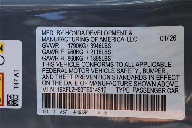 New 2026 Honda Civic Sport image 23