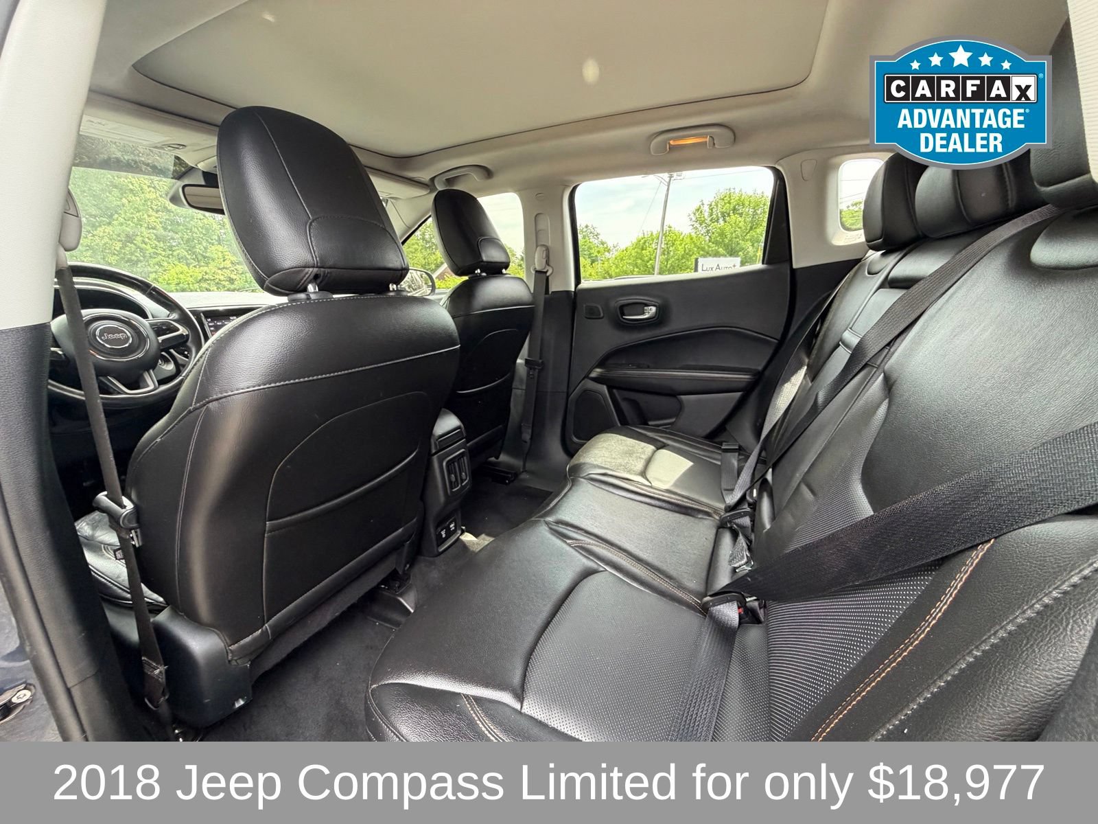 Used 2018 Jeep Compass Limited w/ Trailer Tow Group AWD/4WD image 8