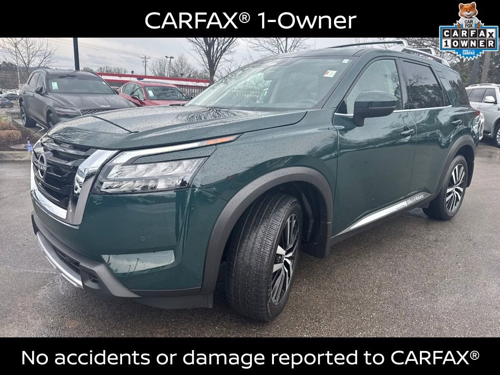 Certified 2025 Nissan Pathfinder Platinum w/ Cargo Package image 3