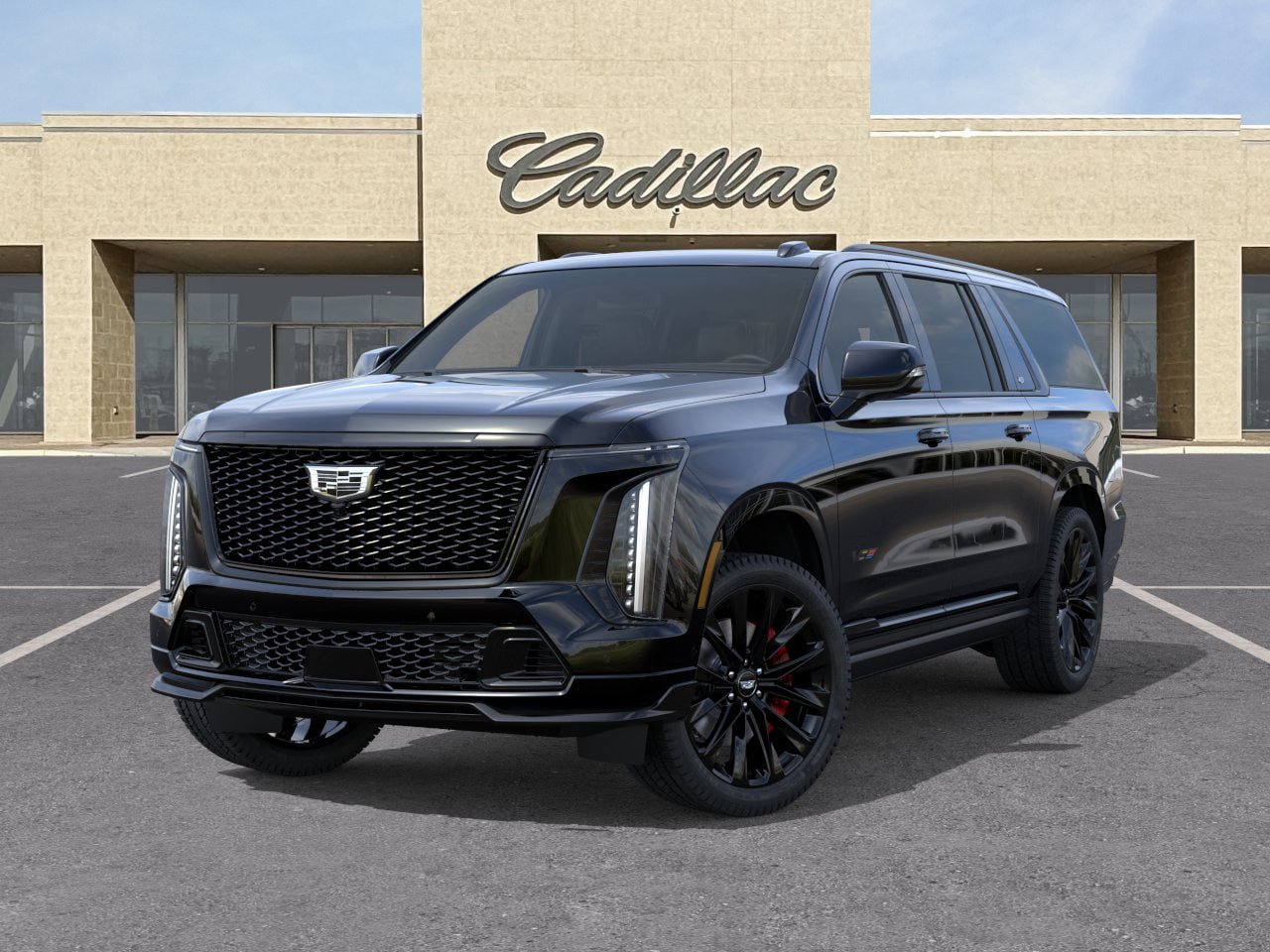 New 2026 Cadillac Escalade ESV V w/ LPO, ONYX Package AWD/4WD image 6