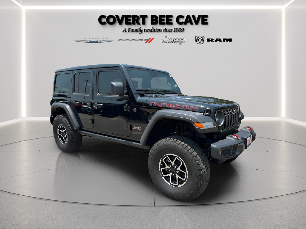 New 2025 Jeep Wrangler Unlimited Rubicon w/ Safety Group AWD/4WD 360° Tour