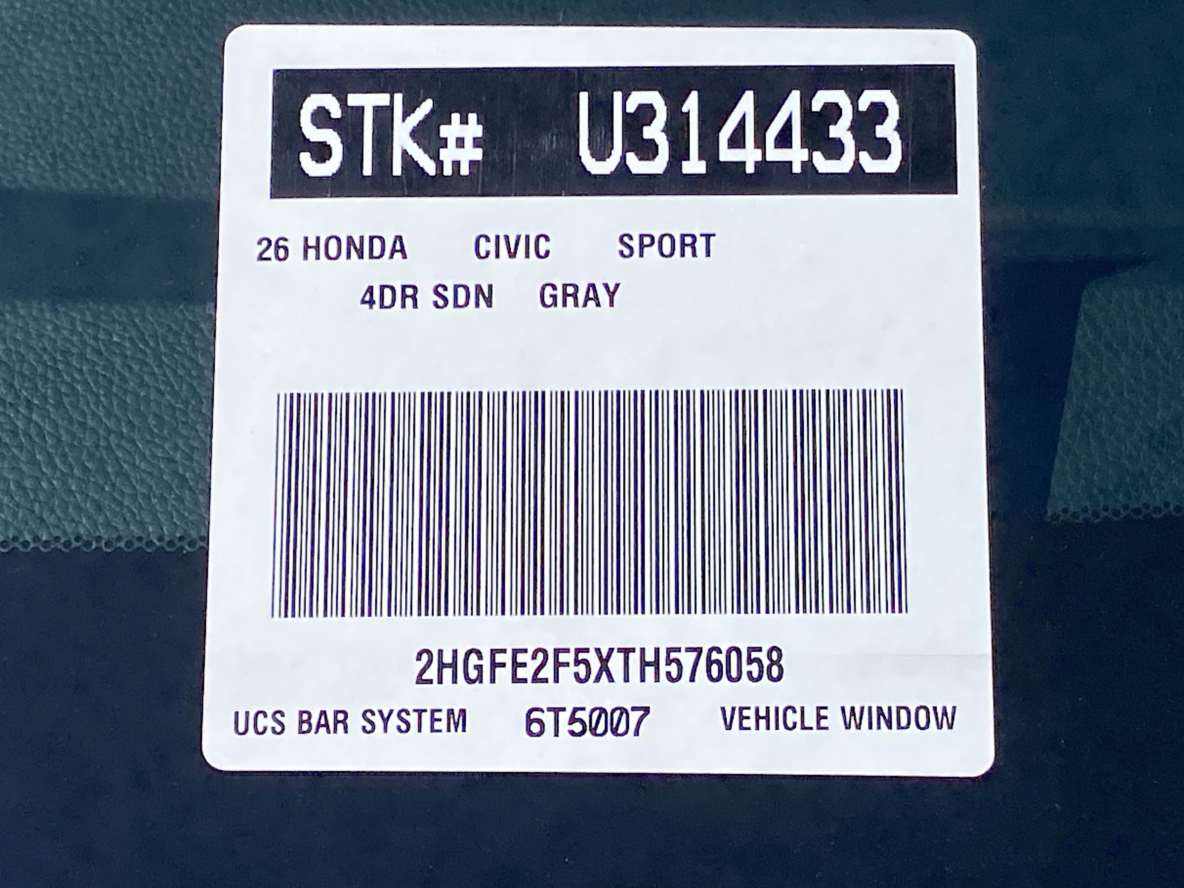 Used 2026 Honda Civic Sport image 30