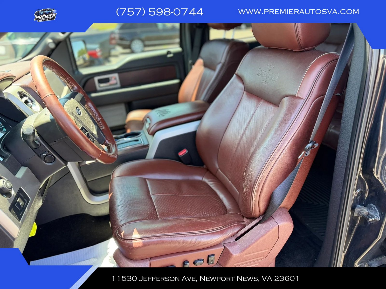 Used 2013 Ford F150 King Ranch w/ King Ranch Luxury Pkg AWD/4WD image 13