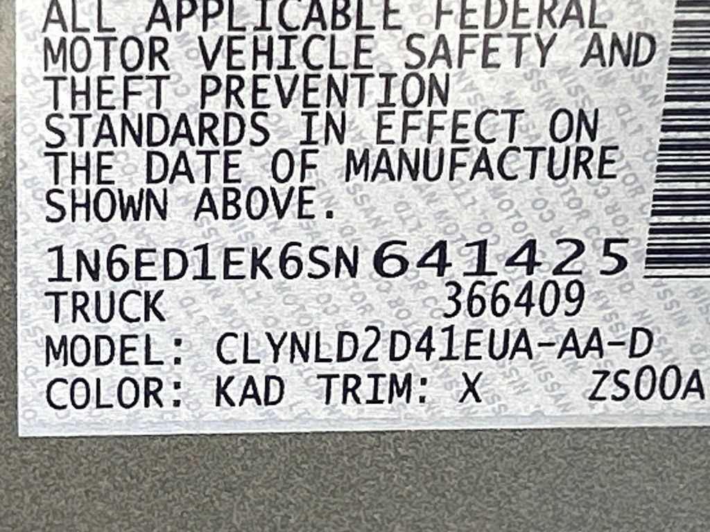 Certified 2025 Nissan Frontier PRO-4X AWD/4WD image 56