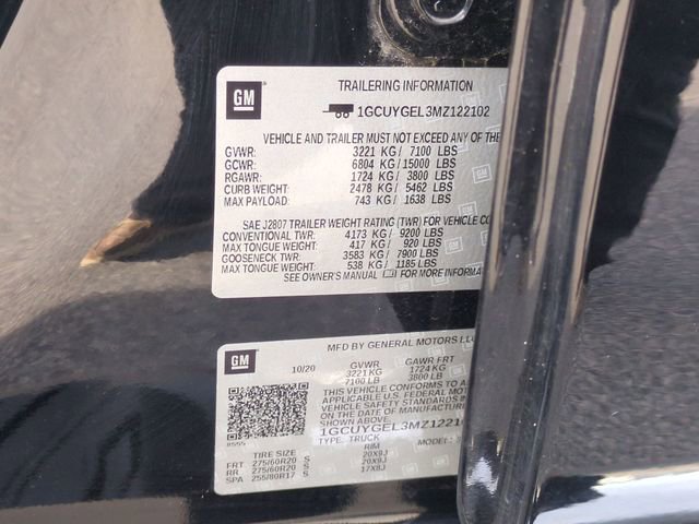 Used 2021 Chevrolet Silverado 1500 LTZ w/ LTZ Premium Package image 42