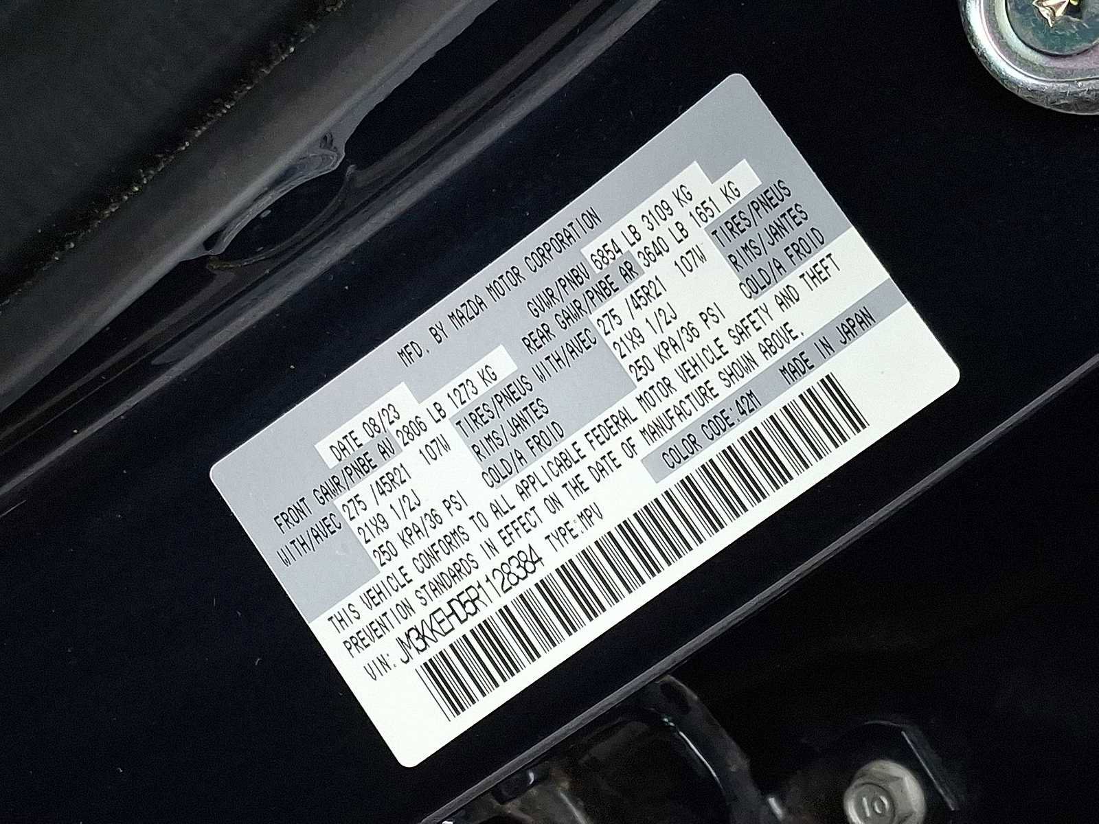 Used 2024 MAZDA CX-90 3.3 Turbo w/ Premium Plus Pkg image 40