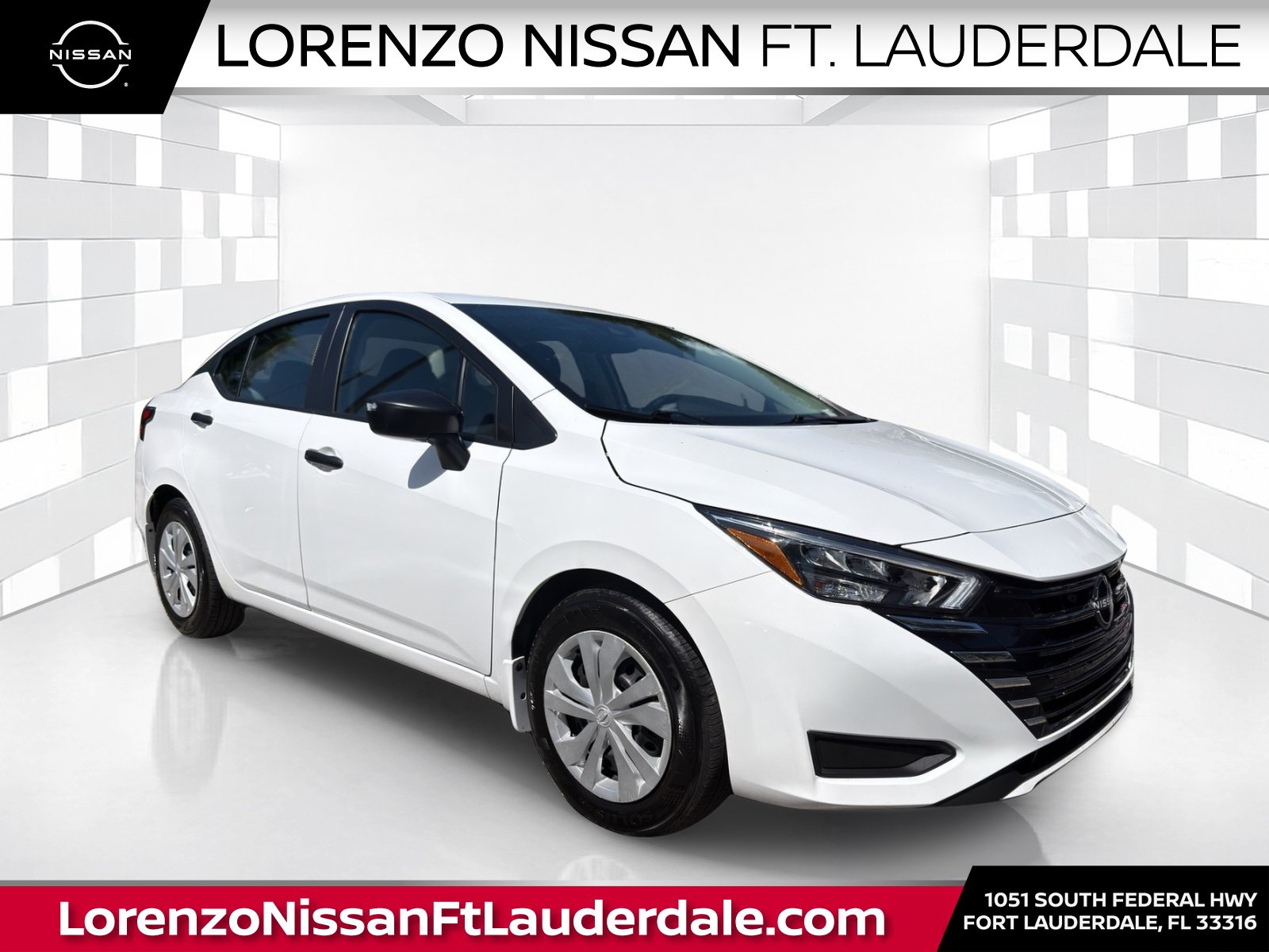 Certified 2025 Nissan Versa S w/ Trunk Package