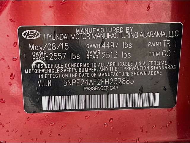 Used 2015 Hyundai Sonata SE FWD image 11