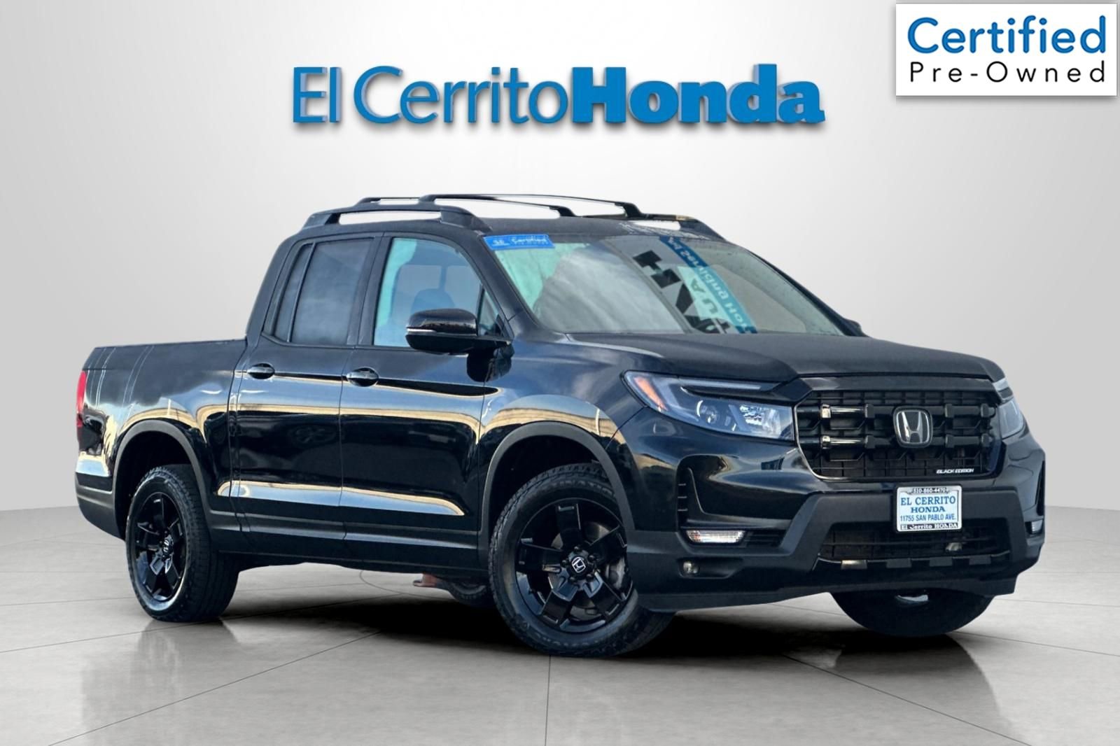 Certified 2025 Honda Ridgeline Black Edition