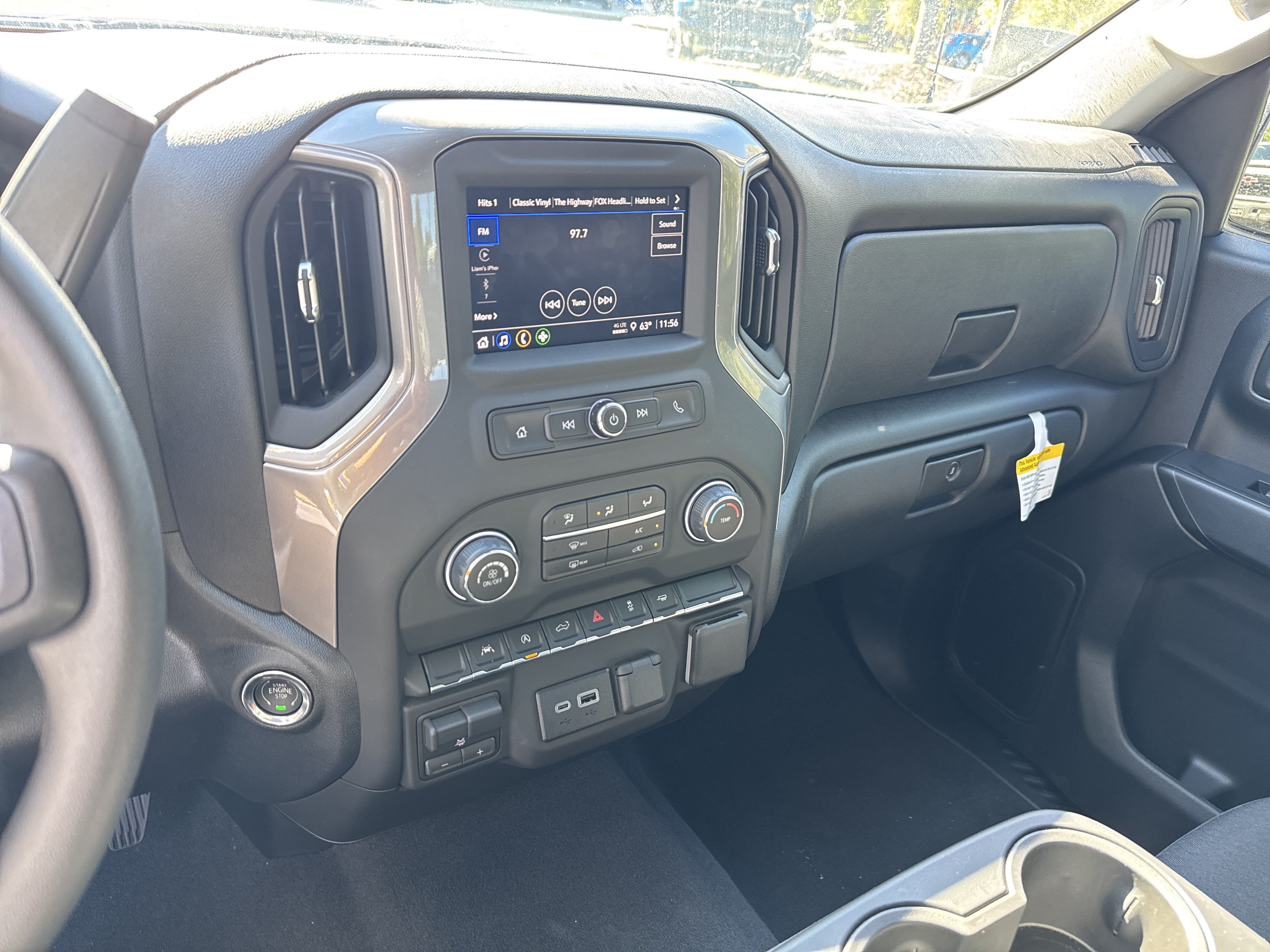 New 2026 Chevrolet Silverado 1500 Custom w/ Turbomax Blackout Package RWD image 23