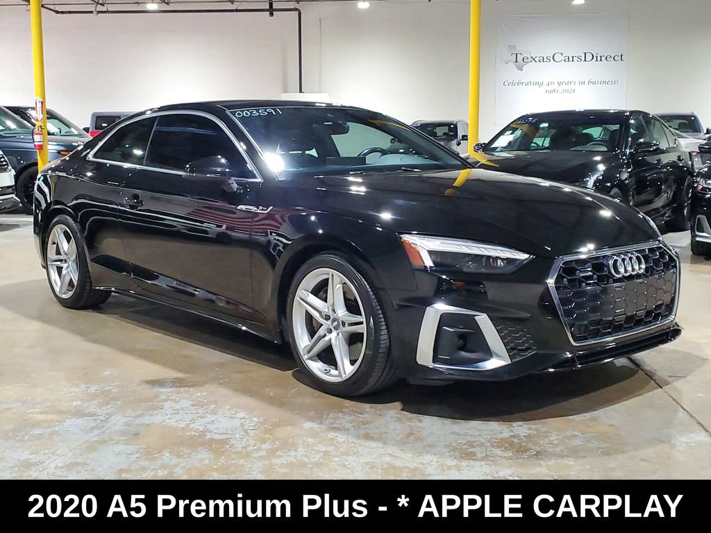 Used 2020 Audi A5 2.0T Premium Plus w/ Premium Plus AWD/4WD image 3