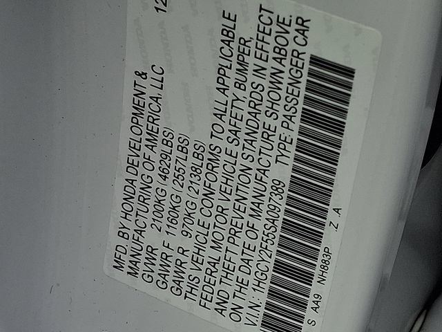 Certified 2025 Honda Accord Sport image 27
