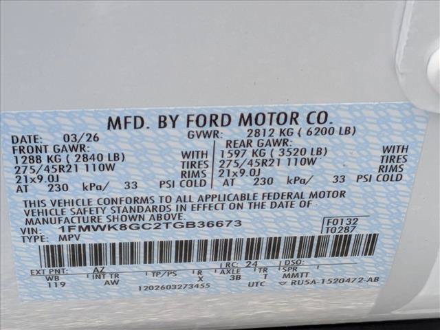 New 2026 Ford Explorer ST AWD/4WD image 16
