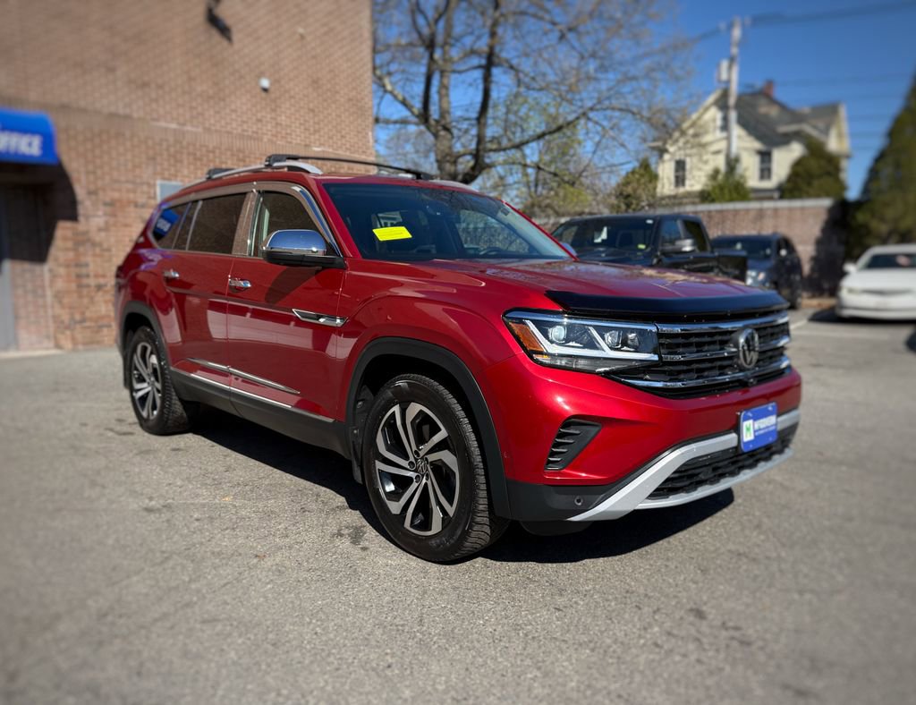 Used 2021 Volkswagen Atlas SEL Premium image 3