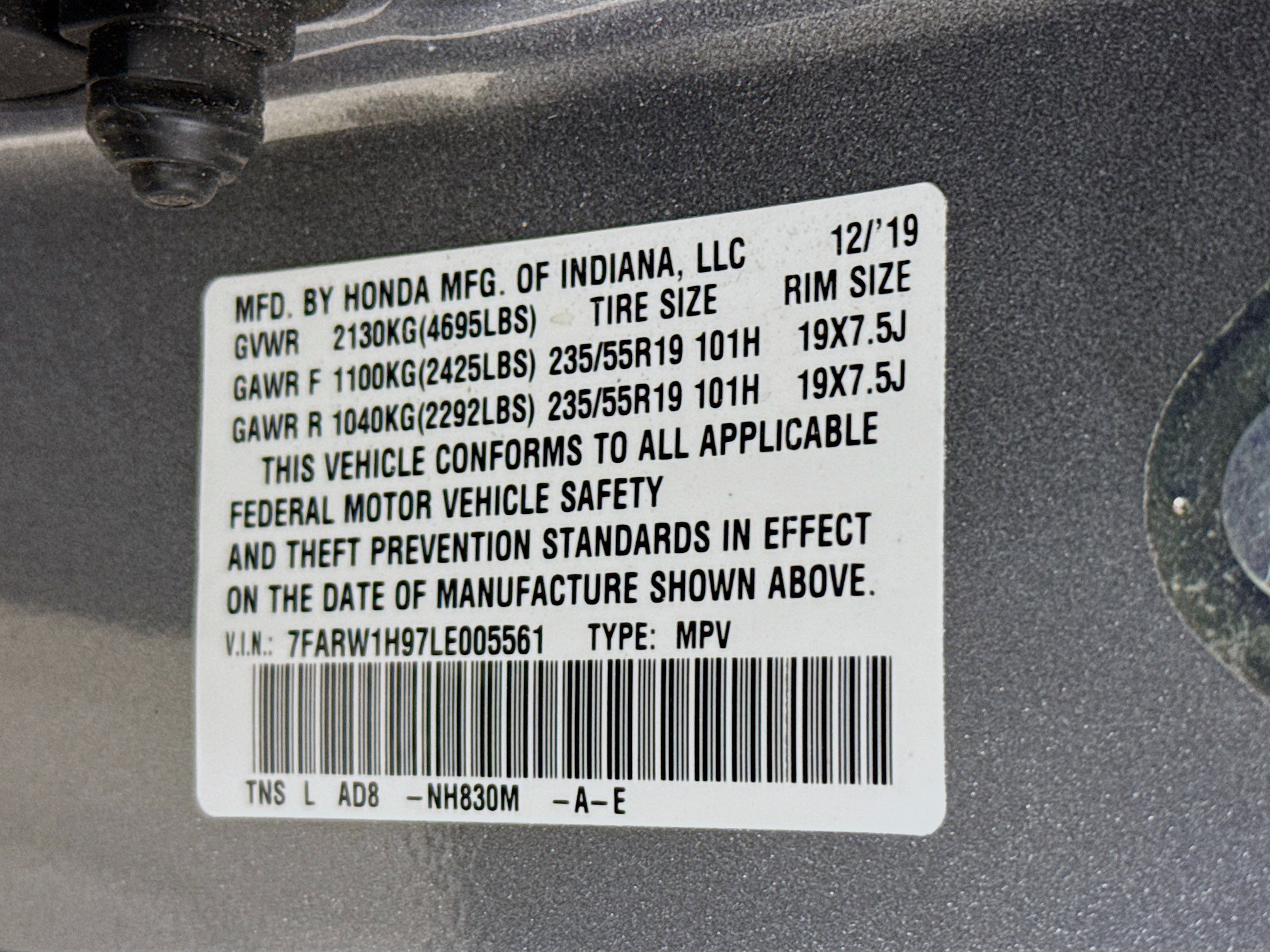 Used 2020 Honda CR-V Touring image 39