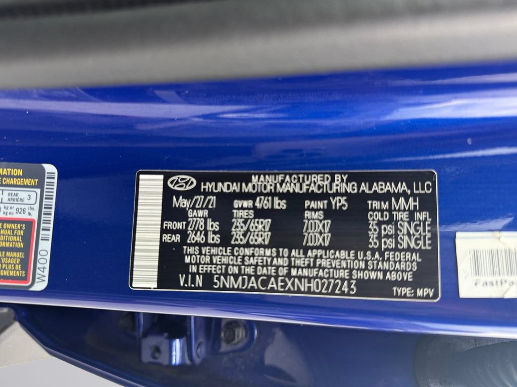 Used 2022 Hyundai Tucson SE AWD/4WD image 20