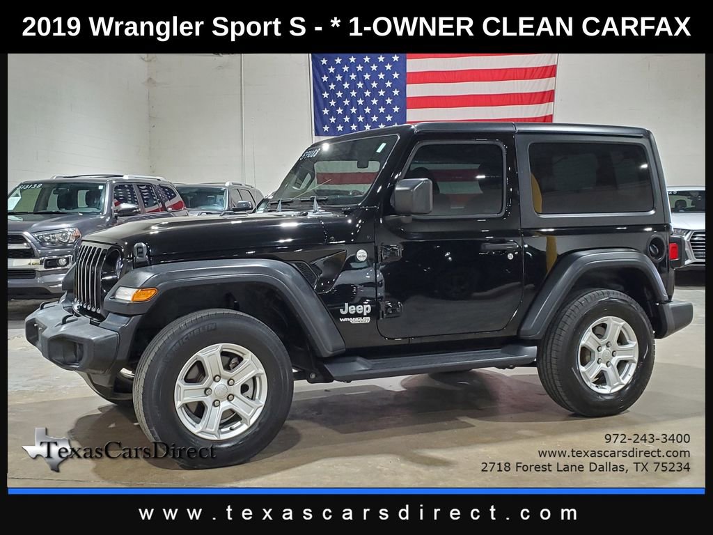 Used 2019 Jeep Wrangler Sport S image 1
