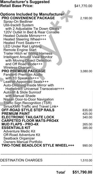 Used 2025 Nissan Frontier PRO-4X w/ Pro Premium Package image 3