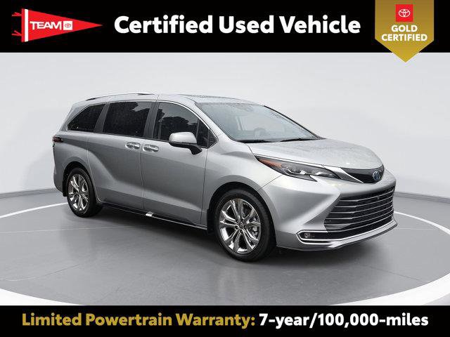 Certified 2024 Toyota Sienna Platinum