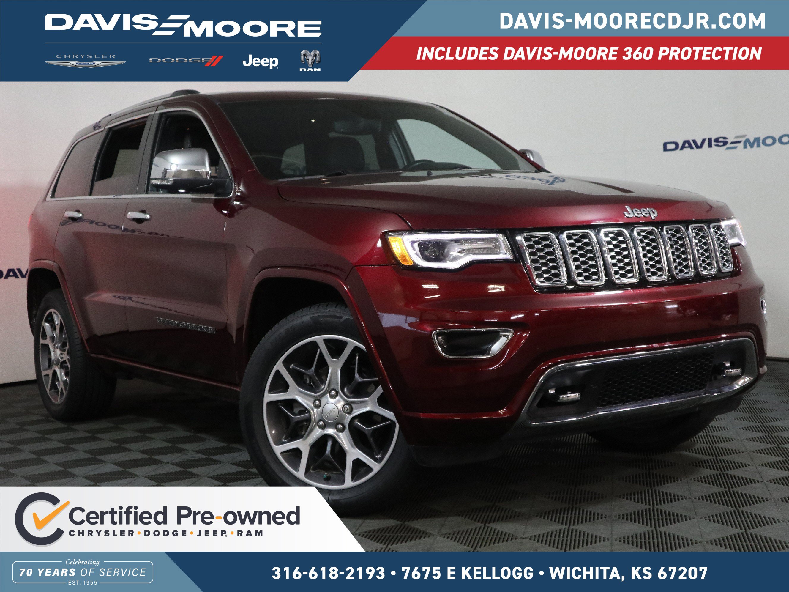 Used 2020 Jeep Grand Cherokee Overland image 1
